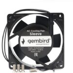 8048463430 Вентилятор Gembird AC9225S22H, 92x92x25, AC 220В, подшипник скольжения, 2pin, провод 30см Hirschmann