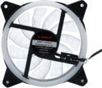 8048463998 Вентилятор Gembird D12025S12L-W, с подсветкой, 120x120x25, гидродин.подшипник, 3pin + Molex, провод 35см, белый Hirschmann — изображение 2