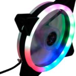 8048464001 Вентилятор Gembird D12025S12L-CF, с подсветкой, 120x120x25, гидродин.подшипник, 3pin + Molex, провод 35см, цветной Hirschmann