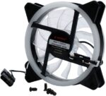 8048464001 Вентилятор Gembird D12025S12L-CF, с подсветкой, 120x120x25, гидродин.подшипник, 3pin + Molex, провод 35см, цветной Hirschmann — изображение 6