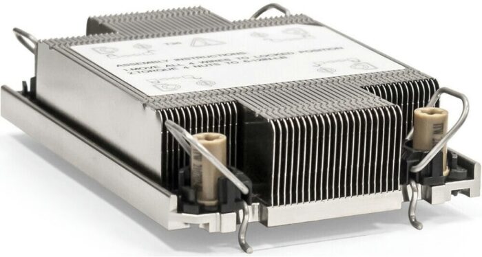 8015946679 EX293450RUS, Радиатор для процессора ExeGate ESNK-P0077P.1U.4189.Cu (Al+Cu, 1U, 3 тепл. трубки, LGA 4189, TDP 205W, 240г, на защелках, с тер Hirschmann — изображение 6