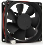 8048462143 Вентилятор Gembird FANPS, 80x80x25, подшипник скольжения, 2pin, провод 30см Hirschmann — изображение 6