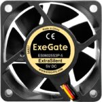8038575139 EX297005RUS, Вентилятор 5В DC ExeGate ExtraSilent ES06025S3P-5 (60x60x25 мм, Sleeve bearing (подшипник скольжения), 3pin, 2300RPM, 18dBA) Hirschmann — изображение 9