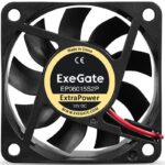 8023545753 EX295225RUS, Вентилятор 12В DC ExeGate ExtraPower EP06015S2P (60x60x15 мм, Sleeve bearing (подшипник скольжения), 2pin, 4800RPM, 32dBA) Hirschmann — изображение 7