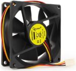 8048462166 Вентилятор Gembird FANCASE, 80x80x25, подшипник скольжения, 3pin, провод 30см Hirschmann — изображение 8