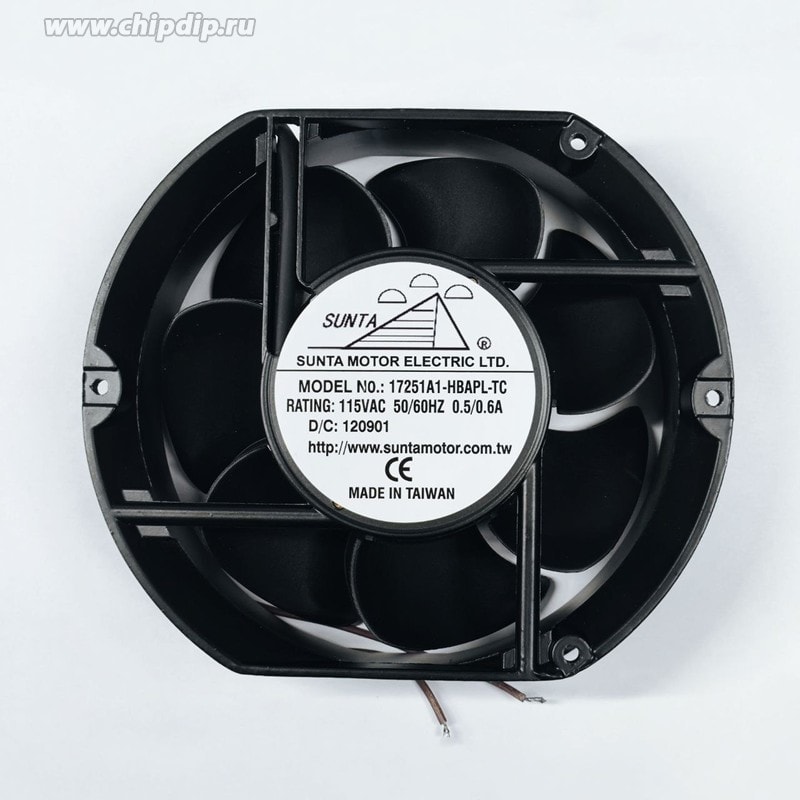 doc064234166 8044022050 Вентилятор SUNTA 17251A1-HBAPL-TC 115V 0.27A 171x150x51 2pin Hirschmann — изображение 1