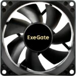 8038575172 EX297043RUS, Вентилятор 12В DC ExeGate ExtraSilent ES08025S3P (80x80x25 мм, Sleeve bearing (подшипник скольжения), 3pin, 1900RPM, 20dBA) Hirschmann — изображение 6
