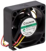 8006111789 MF30101V1-1000U-G99, Fan Tubeaxial 12VDC Square - 30mm L x 30mm H Vapo-Bearing™ 5.5 CFM (0.154m³/min) 3 Wire Leads Hirschmann — изображение 3