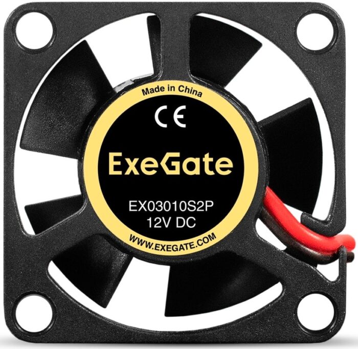 8038575144 EX297010RUS, Вентилятор 12В DC ExeGate EX03010B3P (30x30x10 мм, 2-Ball (двойной шарикоподшипник), 3pin, 10500RPM, 22dBA) Hirschmann — изображение 7