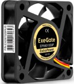 9001790604 EP06015S3P, Вентилятор 12В DC ExtraPower, 60x60x15 мм, Sleeve bearing, 3pin, 4800RPM, 32dBA Hirschmann — изображение 8