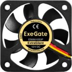 8038575151 EX297018RUS, Вентилятор 12В DC ExeGate ExtraSilent ES05010S3P (50x50x10 мм, Sleeve bearing (подшипник скольжения), 3pin, 4000RPM, 22dBA) Hirschmann — изображение 9