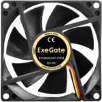 8038575174 EX297045RUS, Вентилятор 12В DC ExeGate EX08025S4P-PWM (80x80x25 мм, Sleeve bearing (подшипник скольжения), 4pin, PWM, 0-2300 RPM, 0-23dBA) Hirschmann — изображение 6