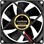 8038575173 EX297044RUS, Вентилятор 12В DC ExeGate ExtraSilent ES08025SM (80x80x25 мм, Sleeve bearing (подшипник скольжения), Molex, 1900RPM, 20dBA) Hirschmann — изображение 6