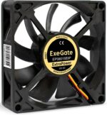 8038575125 EX295238RUS, Вентилятор 12В DC ExeGate ExtraPower EP08015B3P (80x80x15 мм, 2-Ball (двойной шарикоподшипник), 3pin, 2600RPM, 26dBA) Hirschmann — изображение 8