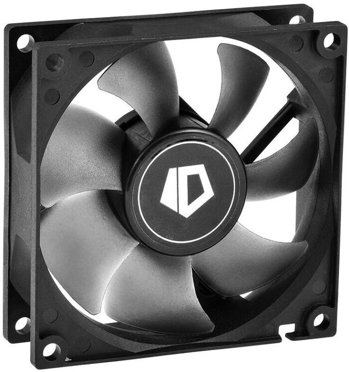 8013748506 Вентилятор ID-COOLING NO-8025-SD 80мм, 3-pin, 2000об/мин, 21 дБ, черный, Ret Hirschmann — изображение 6