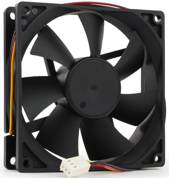 8048462213 Вентилятор Gembird FANCASE2, 92x92x25, подшипник скольжения, 3pin, провод 30см Hirschmann — изображение 8
