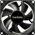 8038575176 EX297047RUS, Вентилятор 12В DC ExeGate ExtraSilent ES08025B3P (80x80x25 мм, 2-Ball (двойной шарикоподшипник), 3pin, 2000RPM, 19dBA) Hirschmann — изображение 5