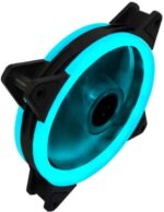 8048464000 Вентилятор Gembird D12025S12L-B, с подсветкой, 120x120x25, гидродин.подшипник, 3pin + Molex, провод 35см, синий Hirschmann — изображение 7