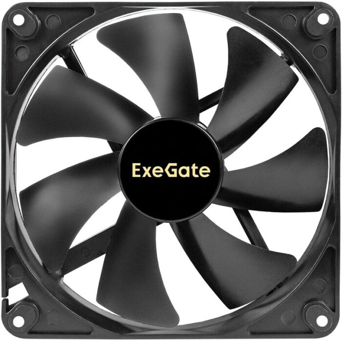 8038575218 EX297099RUS, Вентилятор 12В DC ExeGate EX14025B3P (140x140x25 мм, 2-Ball (двойной шарикоподшипник), 3pin, 1250RPM, 23dBA) Hirschmann — изображение 5