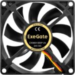 8038575203 EX297080RUS, Вентилятор 24В DC ExeGate EX08015B3P-24 (80x80x15 мм, 2-Ball (двойной шарикоподшипник), 3pin, 2550RPM, 30dBA) Hirschmann — изображение 9