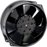 8034142396 7805ES / W2S130-AA25-01, Axial Fan, 115 V ac, ac Operation, 380m³/h, 38W, 150 x 150 x 55mm Hirschmann