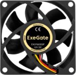8038575221 EX297183RUS, Вентилятор 12В DC ExeGate EX07025B3P (70x70x25 мм, 2-Ball (двойной шарикоподшипник), 3pin, 4000RPM, 40dBA) Hirschmann — изображение 7