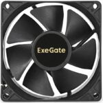8020307041 EX294047RUS, Вентилятор 12В DC ExeGate EX08025S2P (80x80x25 мм, Sleeve bearing (подшипник скольжения), 2pin (разъем 2.54), 2200RPM, 22dBA) Hirschmann — изображение 5