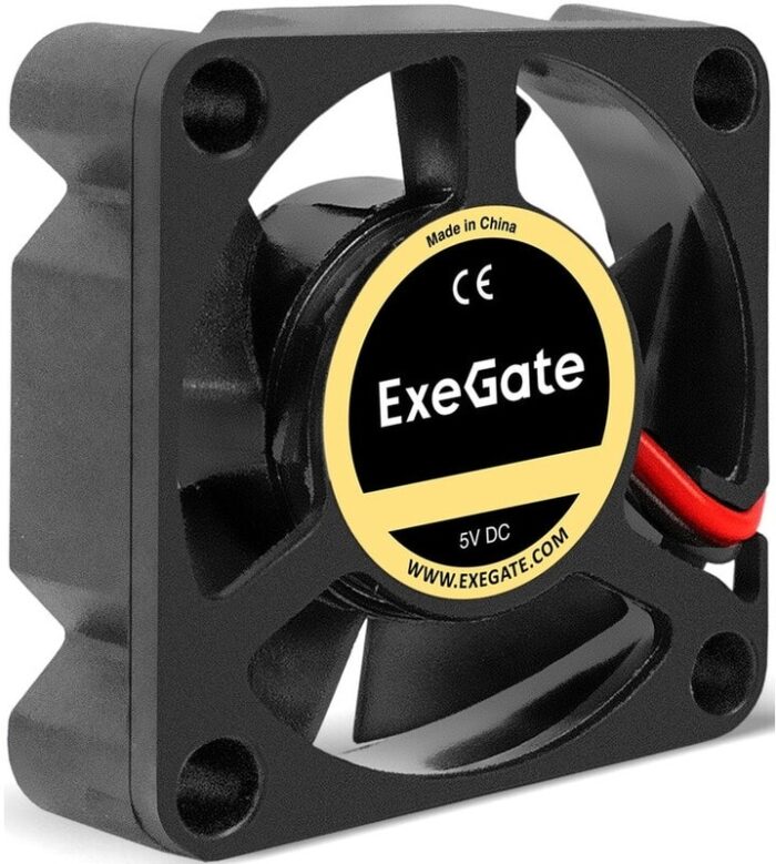 8038575128 EX296990RUS, Вентилятор 5В DC ExeGate ExtraSilent ES03010S3P-5 (30x30x10 мм, Sleeve bearing (подшипник скольжения),3pin, 7000RPM, 22dBA) Hirschmann — изображение 5