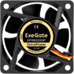 8038575163 EX297034RUS, Вентилятор 12В DC ExeGate ExtraPower EP06025S3P (60x60x25 мм, Sleeve bearing (подшипник скольжения), 3pin, 4500RPM, 31dBA) Hirschmann — изображение 7