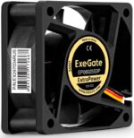 8038575163 EX297034RUS, Вентилятор 12В DC ExeGate ExtraPower EP06025S3P (60x60x25 мм, Sleeve bearing (подшипник скольжения), 3pin, 4500RPM, 31dBA) Hirschmann — изображение 8