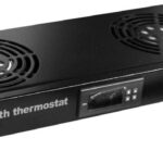 8027148820 Блок 2-х вентиляторов 19, с подшипниками, с термостатом, 1U -CBB-FANB2-RACK-T Hirschmann