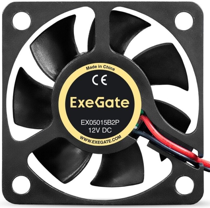 8023545751 EX295222RUS, Вентилятор 12В DC ExeGate EX05015B2P (50x50x15 мм, 2-Ball (двойной шарикоподшипник), 2pin, 6000RPM, 33dBA) Hirschmann — изображение 9