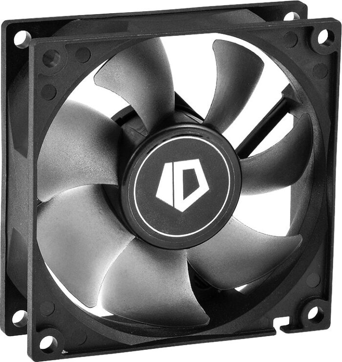 8013748506 Вентилятор ID-COOLING NO-8025-SD 80мм, 3-pin, 2000об/мин, 21 дБ, черный, Ret Hirschmann — изображение 7