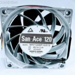 8010393231 Вентилятор San Ace 120 model 9HV1248P1G013 DC 48V 2A 4pin Hirschmann
