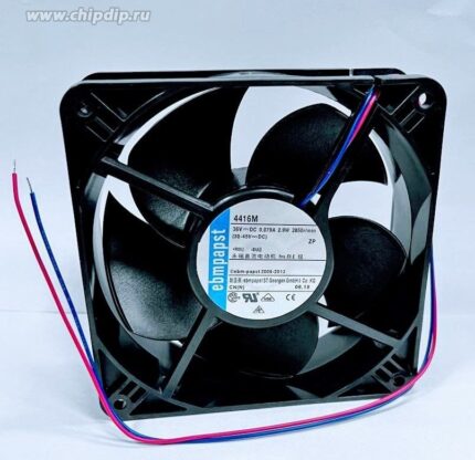 8048764294 Вентилятор Ebmpapst 4416M 36V 0.079A 2.9W 120x38 2pin Hirschmann