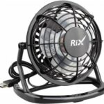 8010899527 RDF-1500USB (черный), Вентилятор бытовой настольный RDF-1500USB, цвет черный 38768 Hirschmann