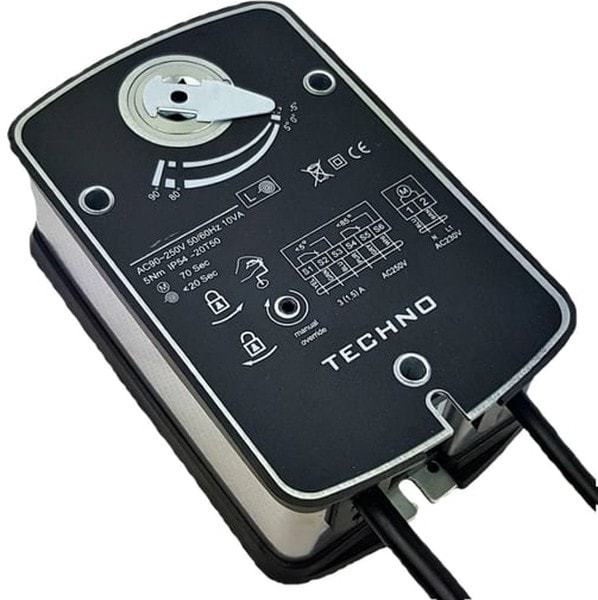 doc064743838 8015454117 NS-10DF/24V электропривод противопожарный, реверсивный 10Nm, 2/3 поз., 2SPDT, 24AC/DC 301010 Hirschmann — изображение 1