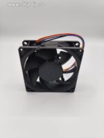 8008705077 GF80251B1-000U-SC9, Fan Tubeaxial 12VDC Square - 80mm L x 80mm H Ball 60.0 CFM (1.68m³/min) 4 Wire Leads Hirschmann — изображение 3