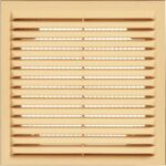 8011720688 Решетка вентиляционная вытяжная 230x230 материал АВS- пластик 2323Вбеж Hirschmann