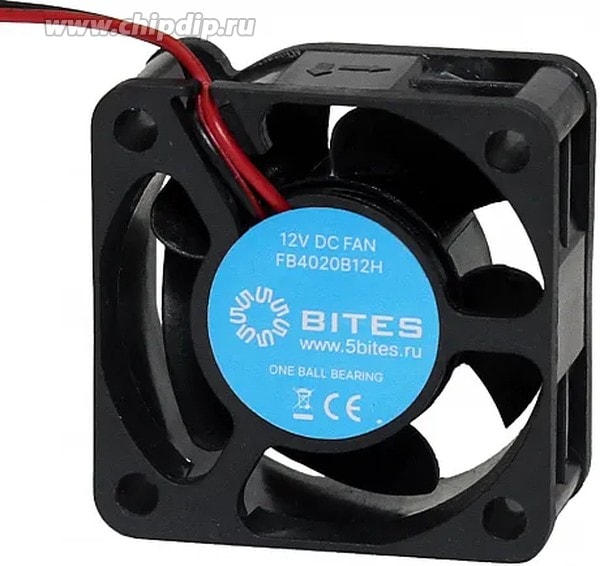 doc065074641 8007328053 FB4020S12H (6000RPM) 12V/0,08A (40х40х20) S (втулка) CFM8,1/dBA26 FB вентилятор с разъемом 2 конт.MOLEX 5239-2(PHU-2) (36мес.гарантия), анал Hirschmann — изображение 1