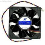 8048828330 Вентилятор SJ SG121238BS 12V DC 2.7A 120X38 4pin Hirschmann