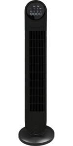 8048702540 Вентилятор напольный Centek CT-5084 48Вт скоростей:3 ПДУ черный Hirschmann — изображение 2