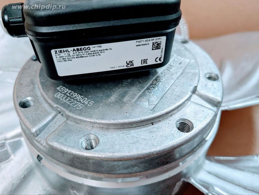 doc065173421 8045594613 Вентилятор Ziehl-abegg FN071-SDA.6F.V7P1 400V 940/620W 6/1.83A () Hirschmann — изображение 1
