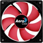 8048697373 Вентилятор для корпуса AeroCool Force 12 PWM 4718009158030 red, 120x120x25мм, 500-1500 об./мин., разъем PWM 4-PIN, 18.2-27.5 dBA Hirschmann — изображение 2
