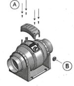 8022515434 Вентилятор канальный Inline-100мм, 3 скорости, Великобритания 197560 Hirschmann — изображение 3
