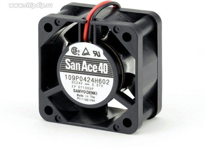 8007081361 109P0424H602, DC Fans DC Axial Fan, 40x40x20mm, 24VDC Hirschmann — изображение 5