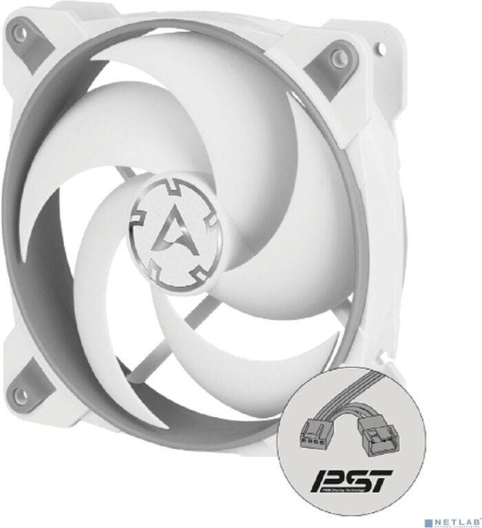 8056077177 Вентилятор для корпуса ARCTIC BioniX P120 ACFAN00167A 120x120x27mm, 200-2100rpm, 67.56 CFM, 4-pin PWM, grey/white Hirschmann — изображение 3