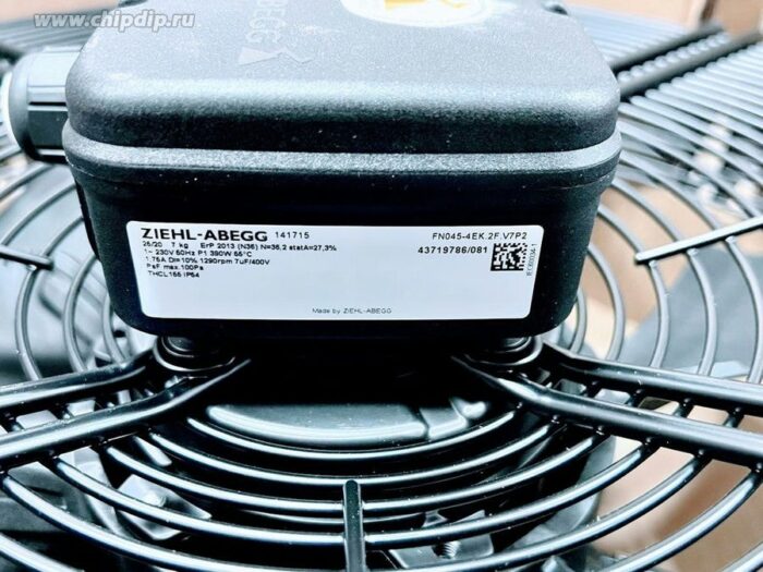 8035598959 Вентилятор Ziehl-abegg FN045-4EK.2F.V7P2 230V 1.75A () Hirschmann — изображение 2