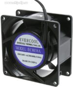 8044109692 Вентилятор Evercool EC8038A2HSL 220V 0.08A 80x38 2pin Hirschmann — изображение 2