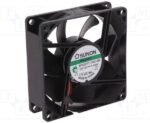 8006263188 MF80251V1-1000U-A99, DC Fans Axial Fan, 80x80x25mm, 12VDC, 41CFM, 0.18"H2O, Vapo, Wire, Auto Restart Hirschmann — изображение 2